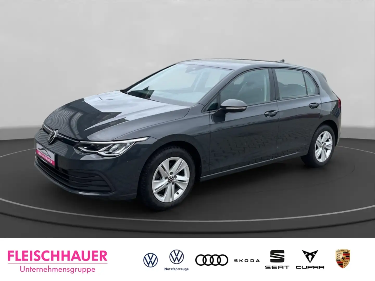 Volkswagen Golf VIII 1.0 TSI Life Navi LED Einparkhilfe App-Connec Grau - 1