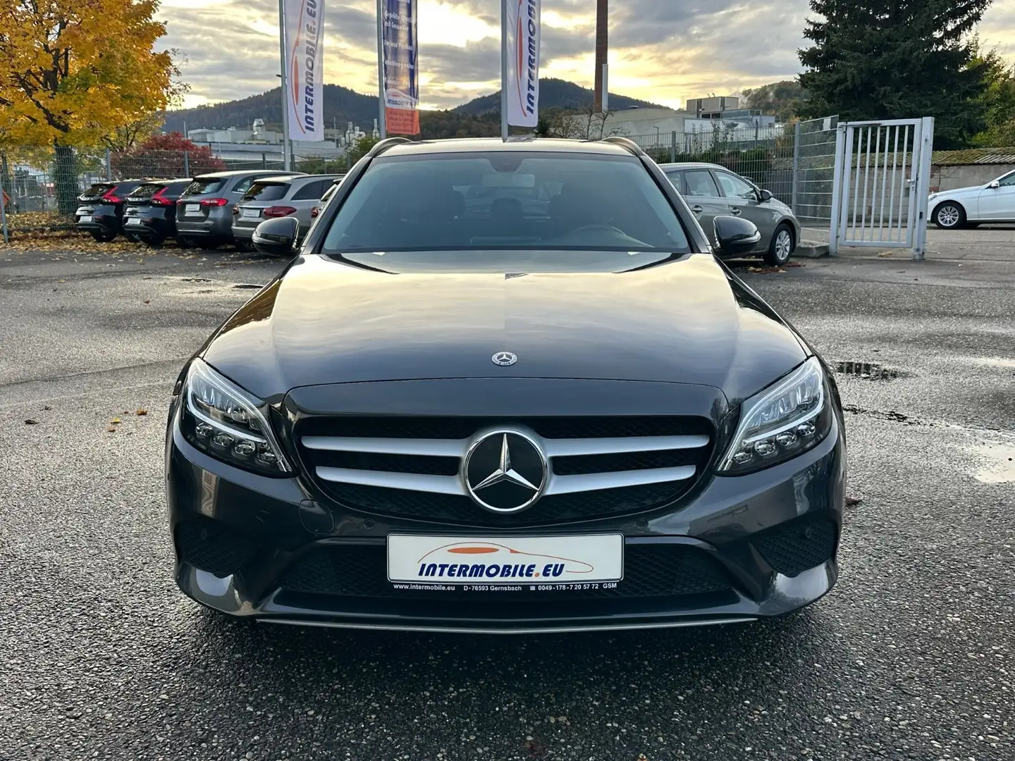Mercedes-Benz C 180 T d 9G-Tronic LED Navi Alu AC Kamera AHK** Grau - 2