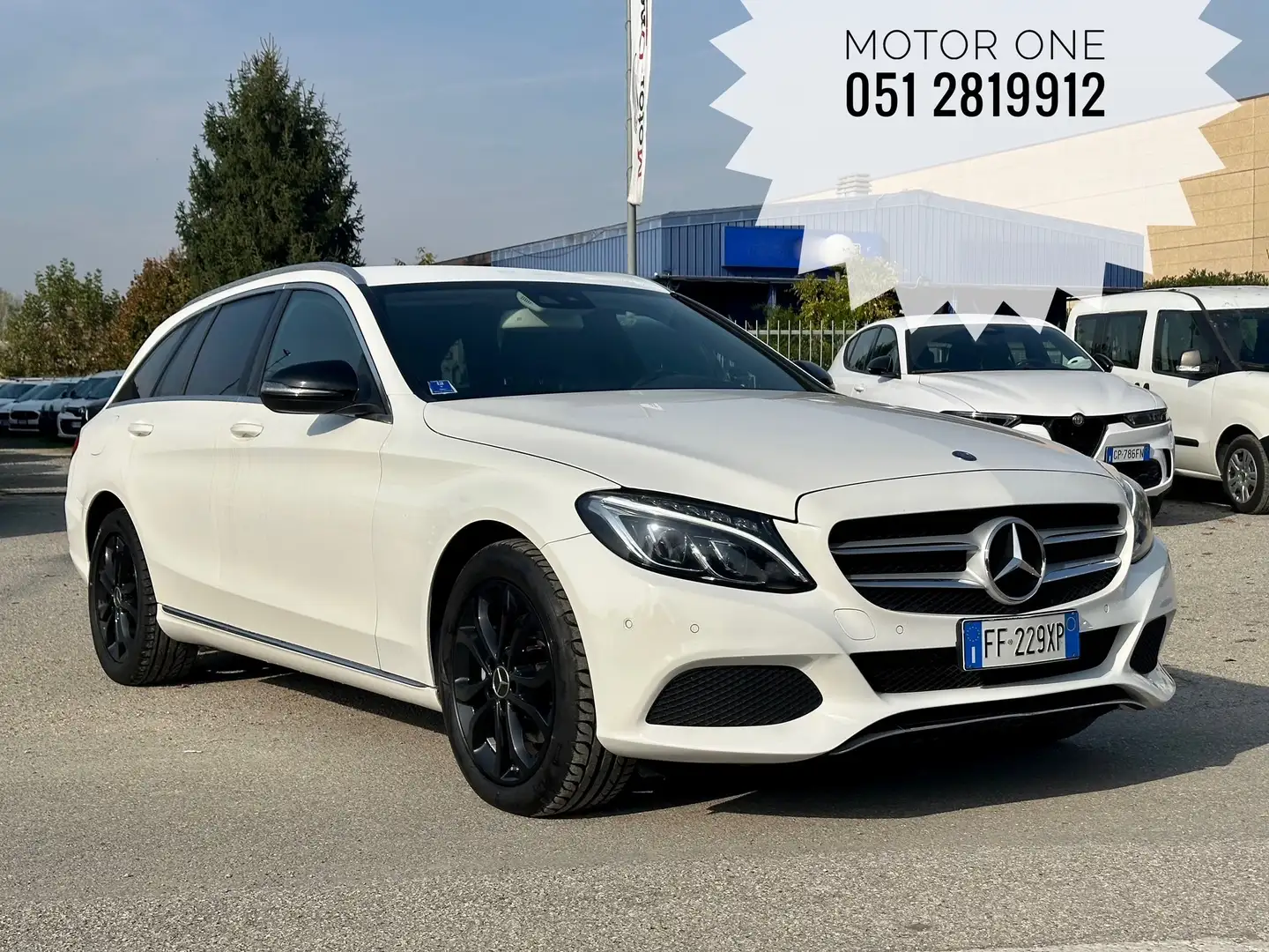Mercedes-Benz C 220 SW d Sport auto Wit - 1