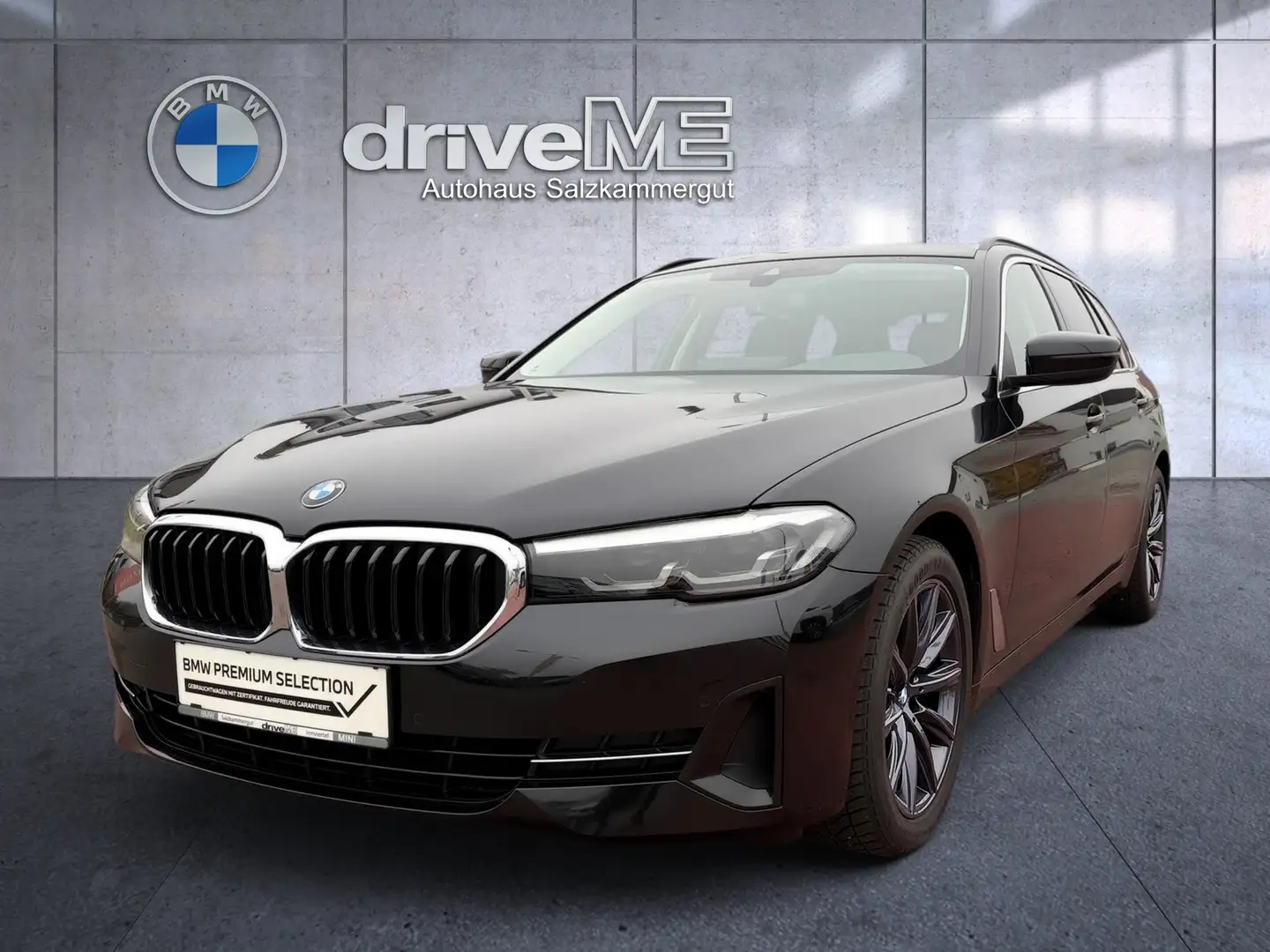 BMW 520 520d Schwarz - 1