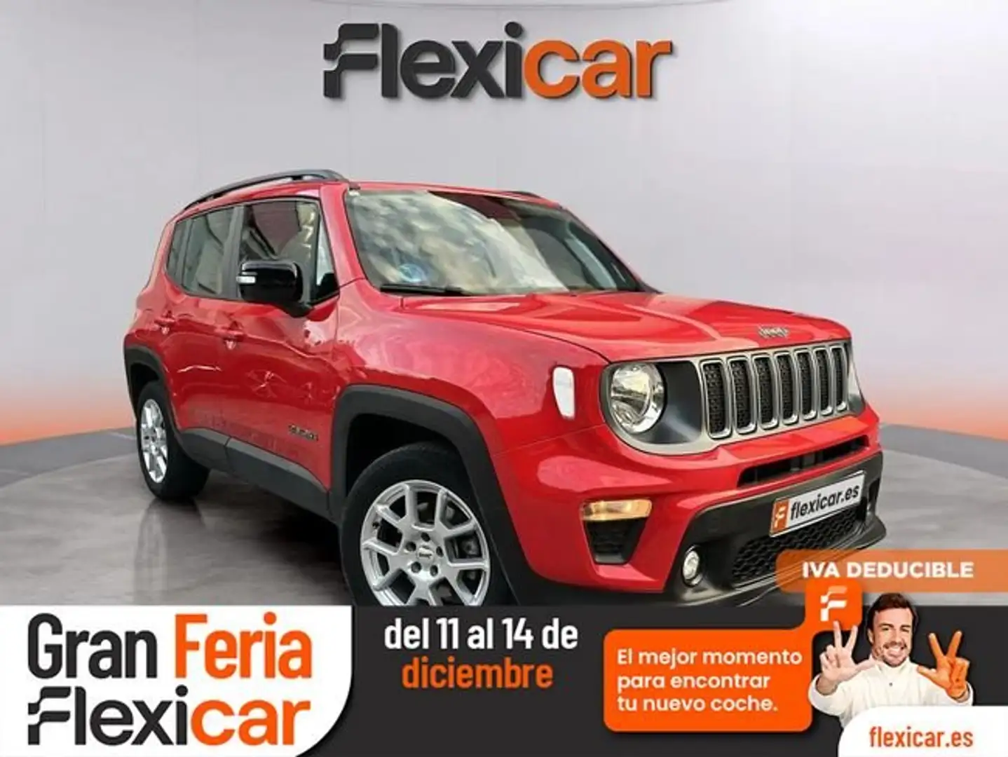 Jeep Renegade eHybrid 1.5 96kW(130CV) Limited ATX Rojo - 1