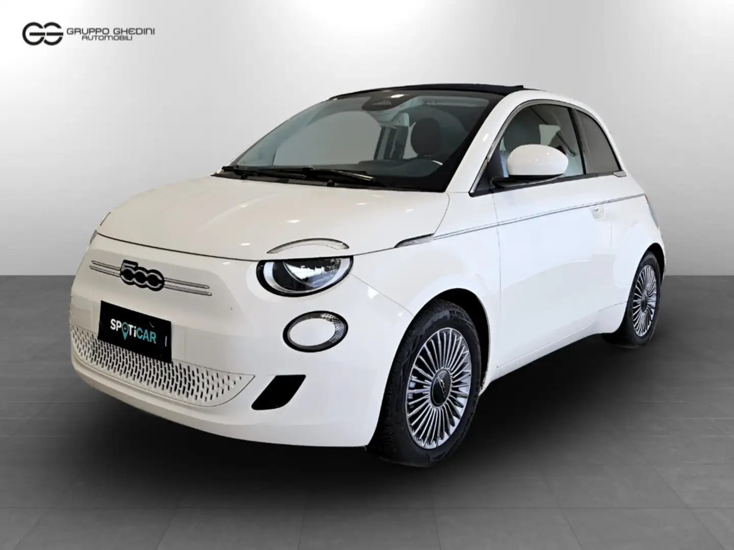 Fiat 500C Cabrio 42 kWh Bianco - 1