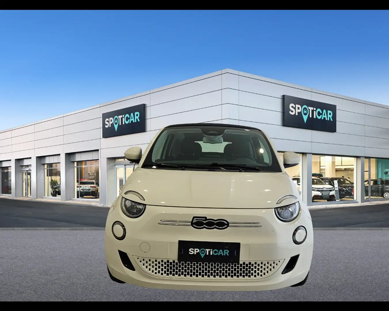 Fiat 500C Cabrio 42 kWh Bianco - 2