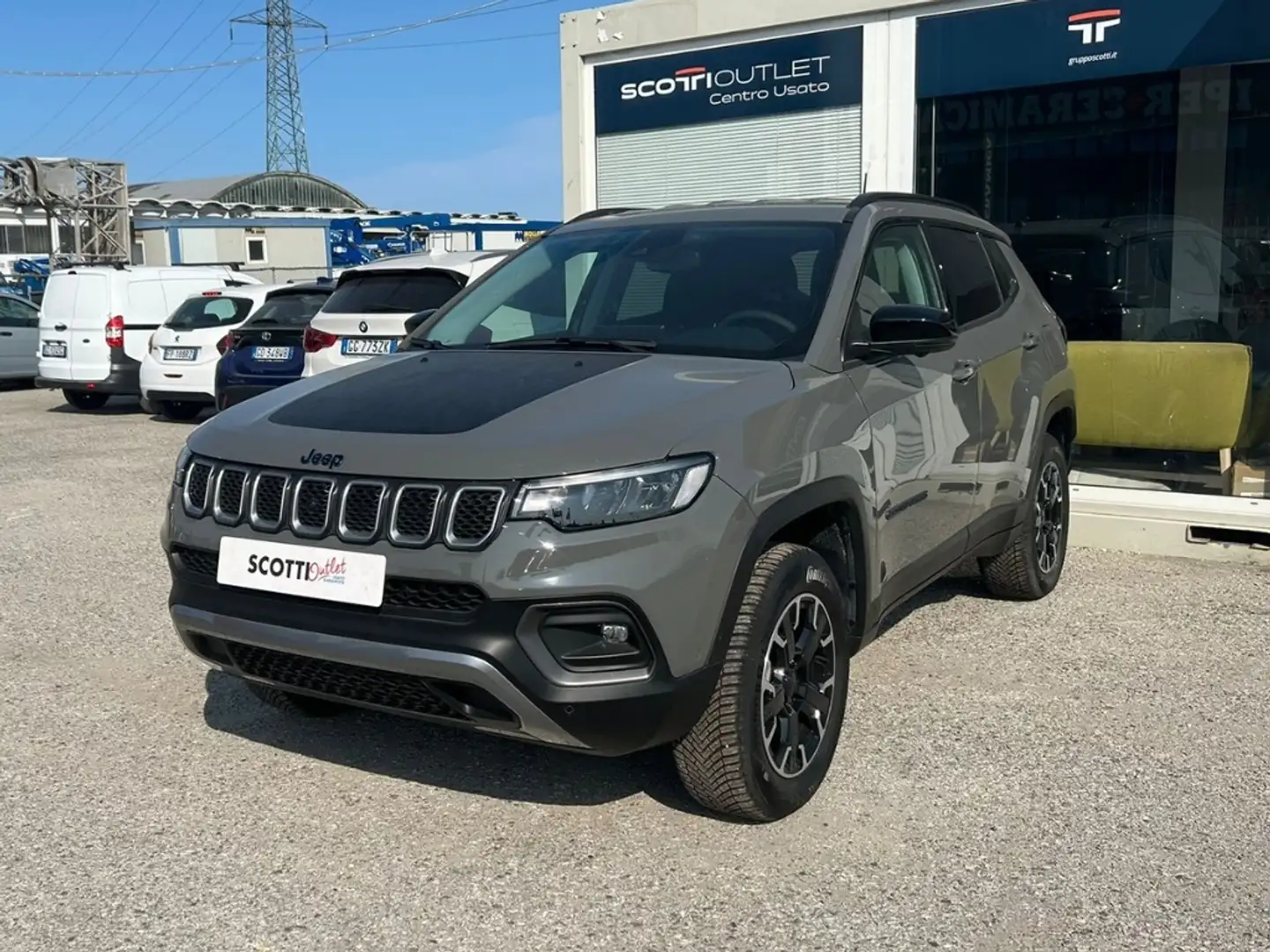 Jeep Compass Plug-In Hybrid My23 Upland Cross 1.3 Turbo T4 Phev Grigio - 1