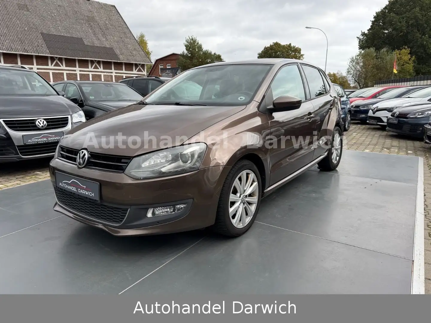Volkswagen Polo V Highline 1.6 TDI DSG LED/Xenon Brun - 1