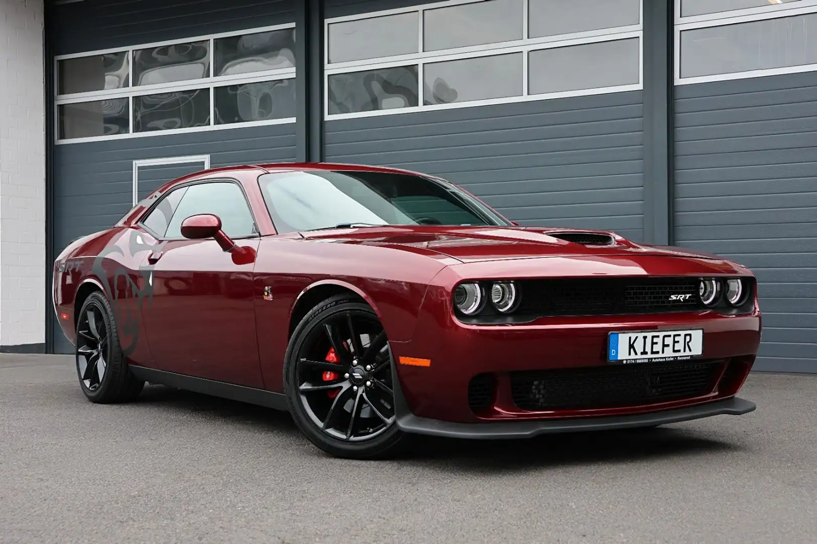 Dodge Challenger 6.4 SRT/ALPINE/BREMBO/SHZ/TOTW/KAMERA Rosso - 1