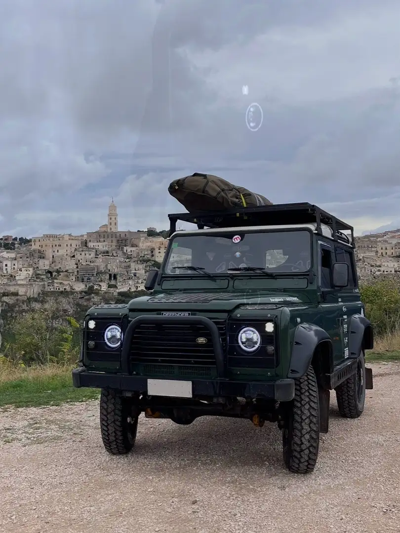 Land Rover Defender 90 Td5 2500 turbodiesel Зелений - 1