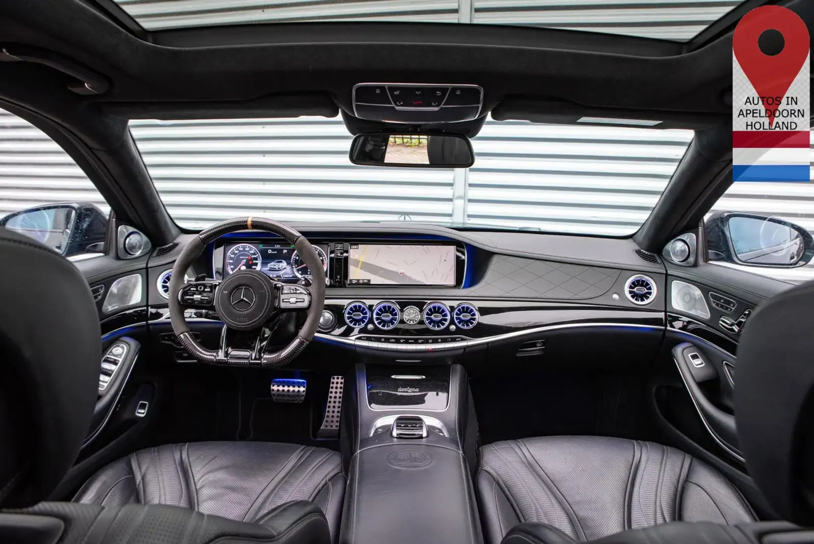 Mercedes-Benz S 63 AMG 4Matic Lang Mercedes-Benz S-klasse 63 A Noir - 2