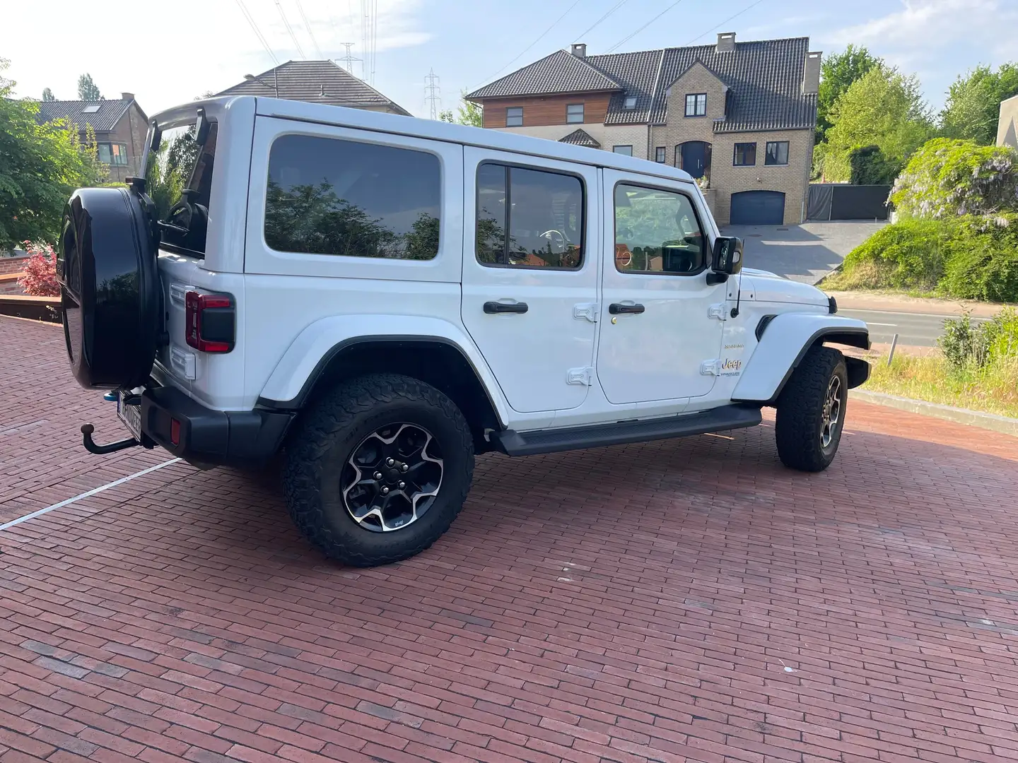 Jeep Wrangler Wrangler Sky one Touch 4xe hybride 09/2022 Blanc - 2