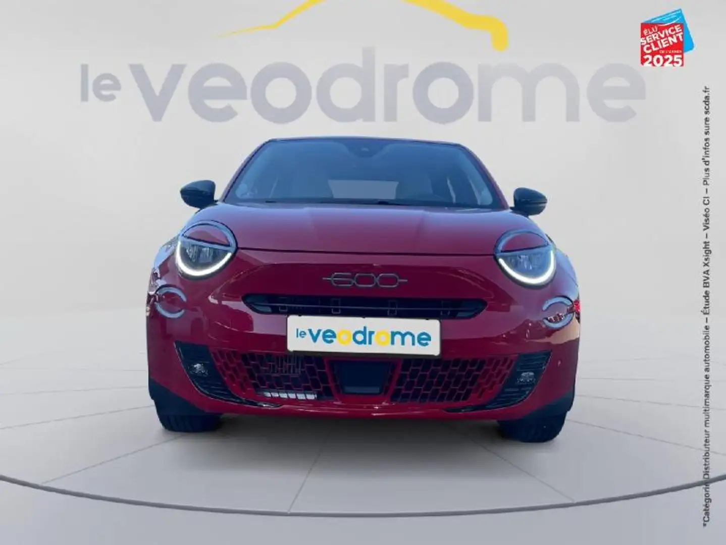 Fiat 600 1.2 Hybrid 100ch Pack Confort \u0026 Style DCT6 Rouge - 2