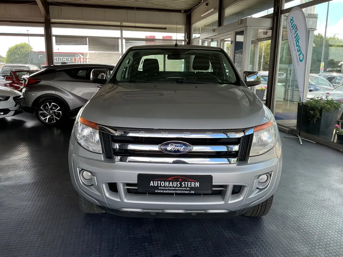 Ford Ranger XLT Extrakabine 4x4 * Tempomat * BC * Silber - 2