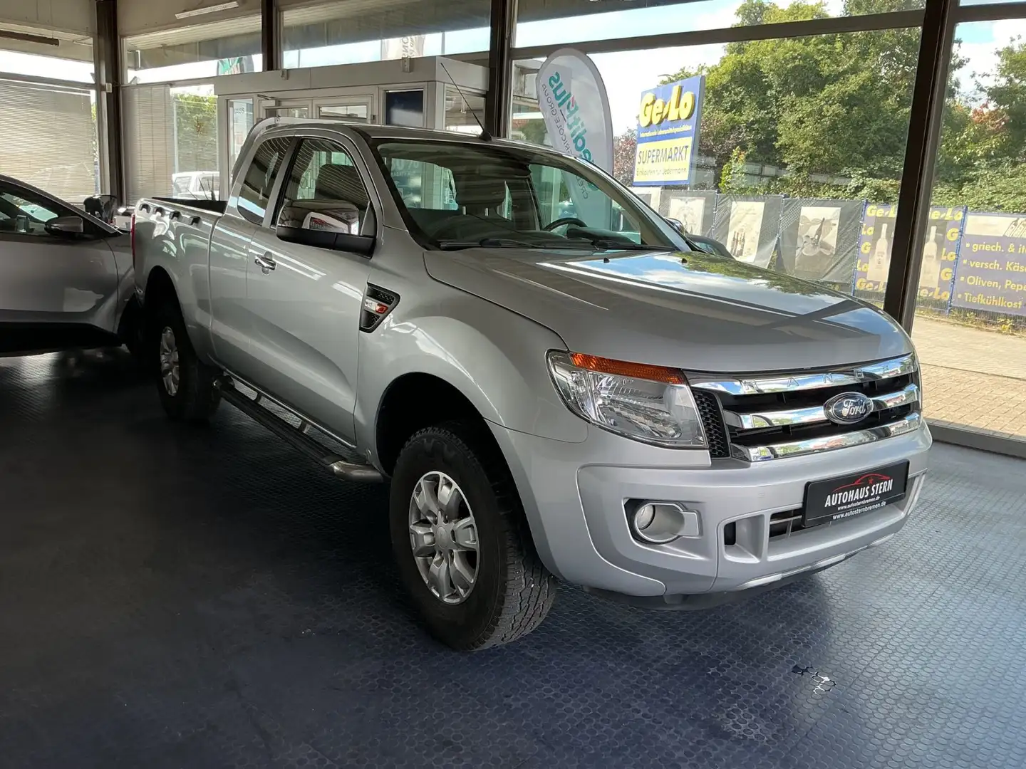 Ford Ranger XLT Extrakabine 4x4 * Tempomat * BC * Silber - 1