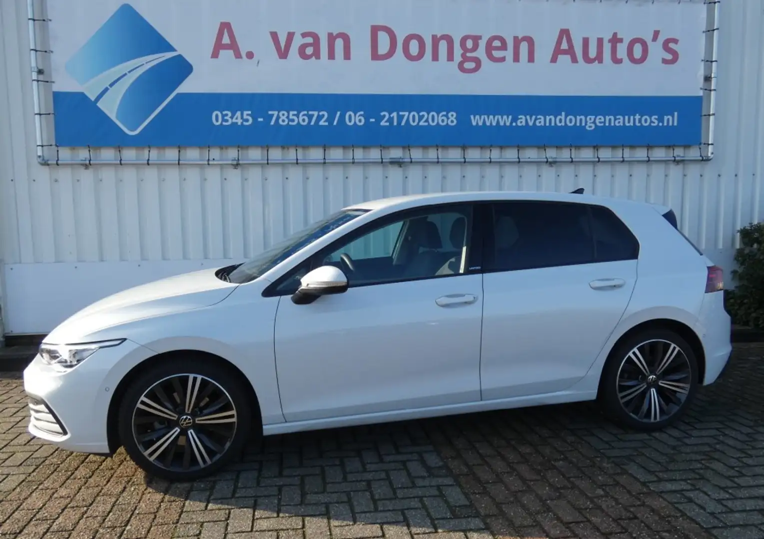 Volkswagen Golf 1.5 eTSI R-LINE BNS Automaat,ACC,Led,Navi,APPLE Blanc - 1
