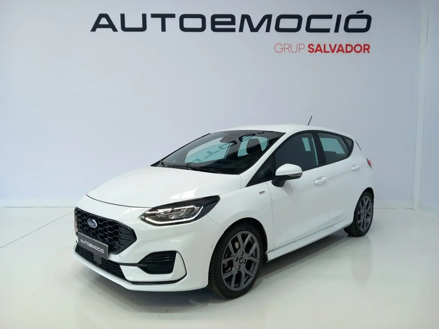 Ford Fiesta 1.0 EcoBoost MHEV ST Line 125 Blanc - 1