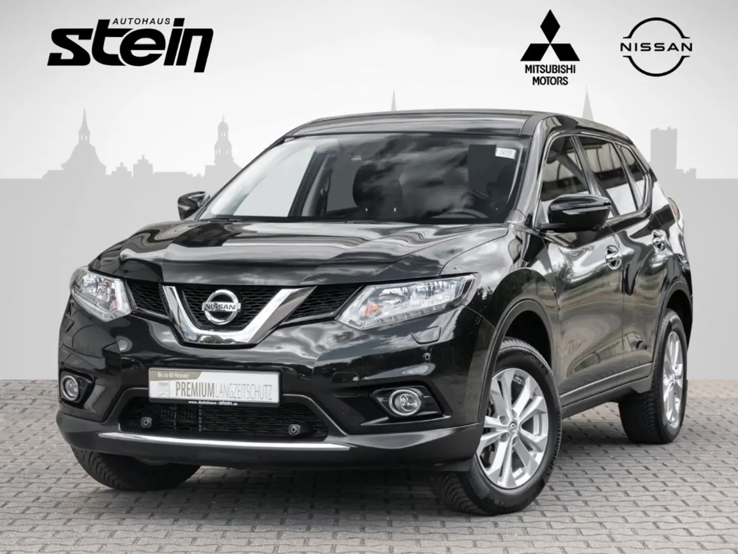 Nissan X-Trail 1.6 DIG-T Acenta Navi 360 Kamera Mehrzonenklima DA Zwart - 1