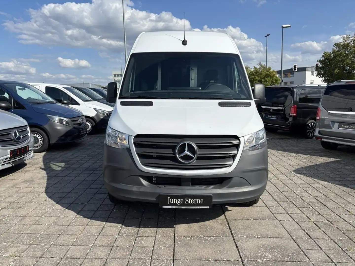 Mercedes-Benz Sprinter 317 CDI Hoch Lang KEP+KURIER-EXPRESS-PA Blanc - 2