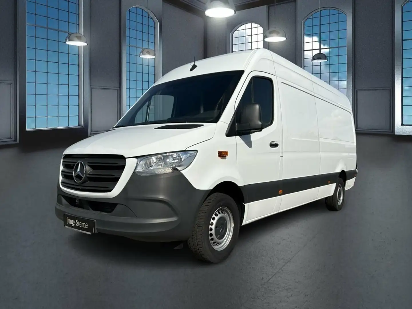 Mercedes-Benz Sprinter 317 CDI Hoch Lang KEP+KURIER-EXPRESS-PA Blanc - 1