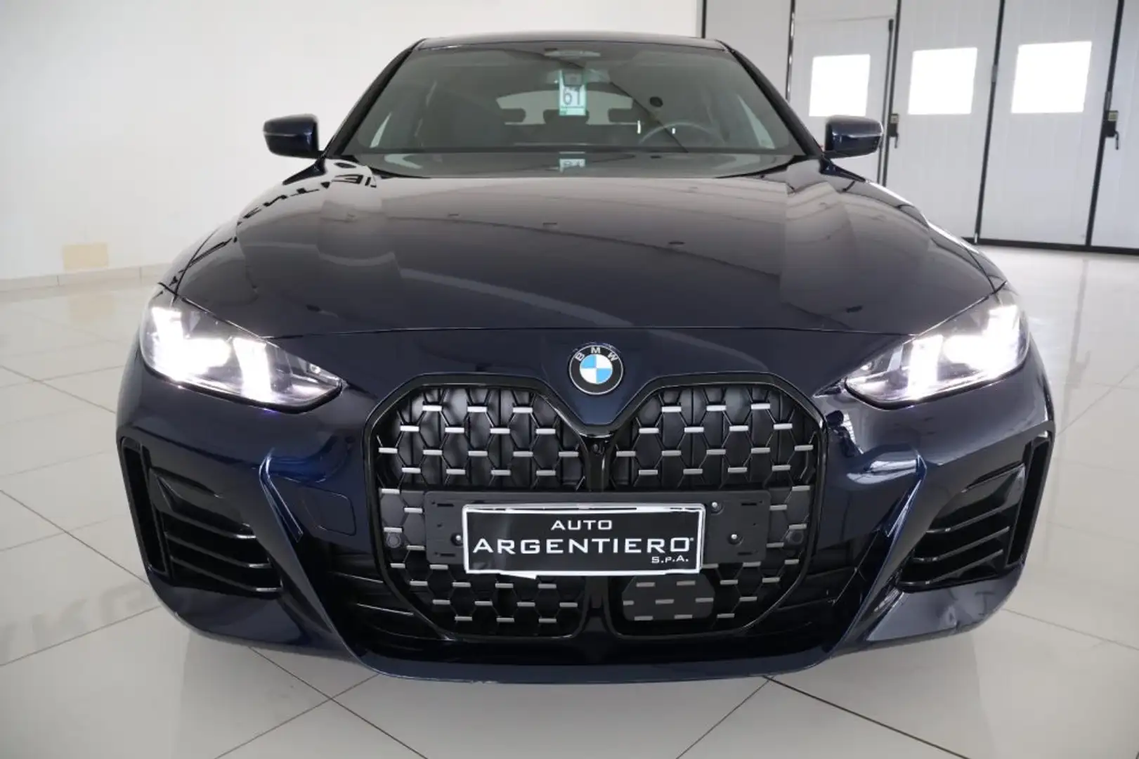 BMW 420 d xDrive 48V Msport Pro pinze rosse FARI ADPTIVE Blu/Azzurro - 2