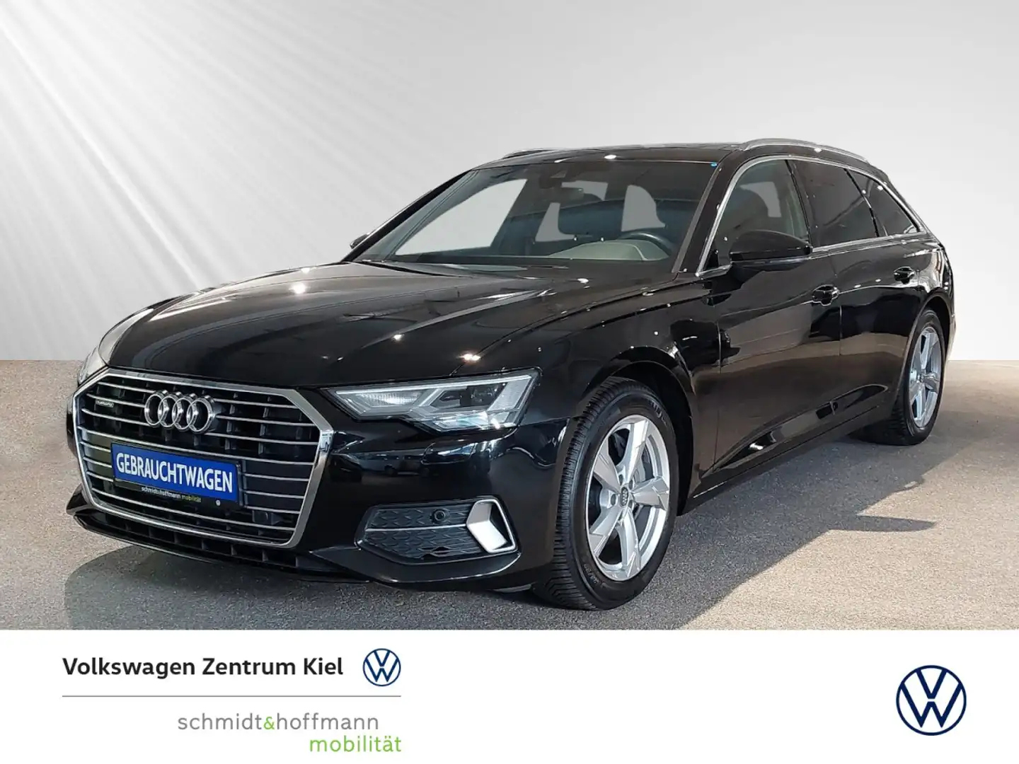 Audi A6 Avant 45 TDI quattro sport PANO+NAVI+SITZHZ Klima Zwart - 1