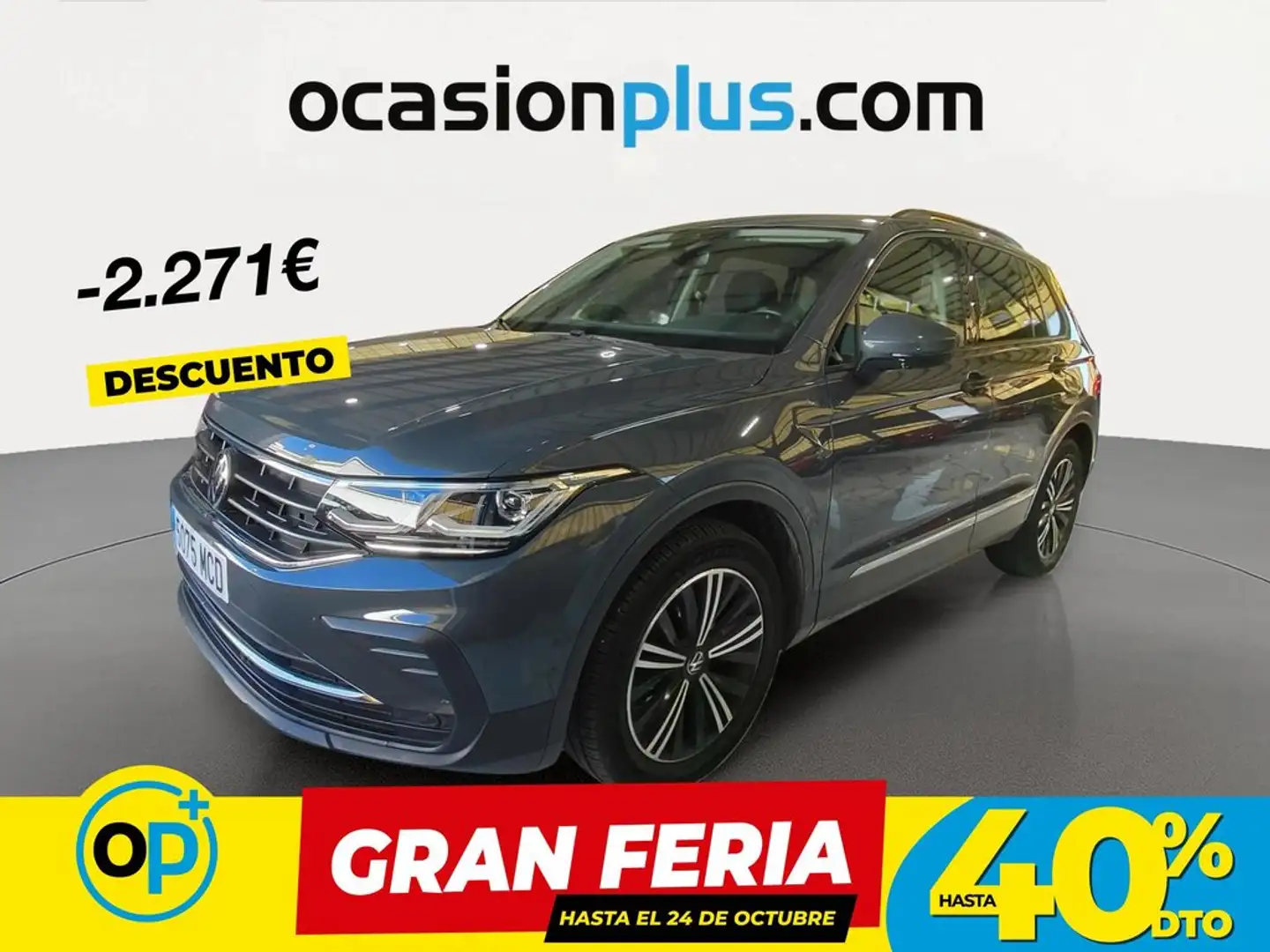 Volkswagen Tiguan 1.5 TSI Life DSG 110kW Gris - 1