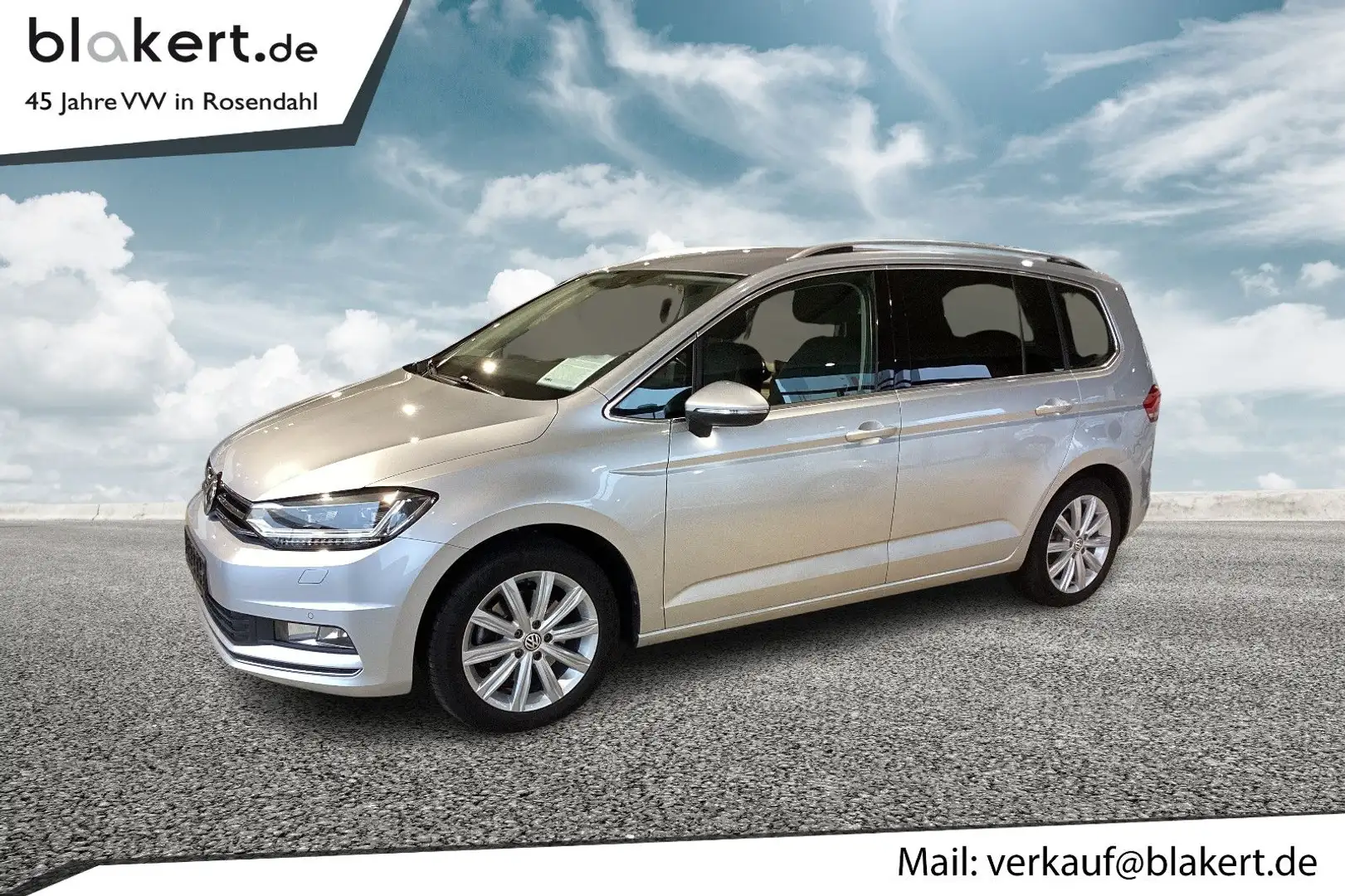 Volkswagen Touran Highline, 1.4 TSI DSG Ezüst - 1