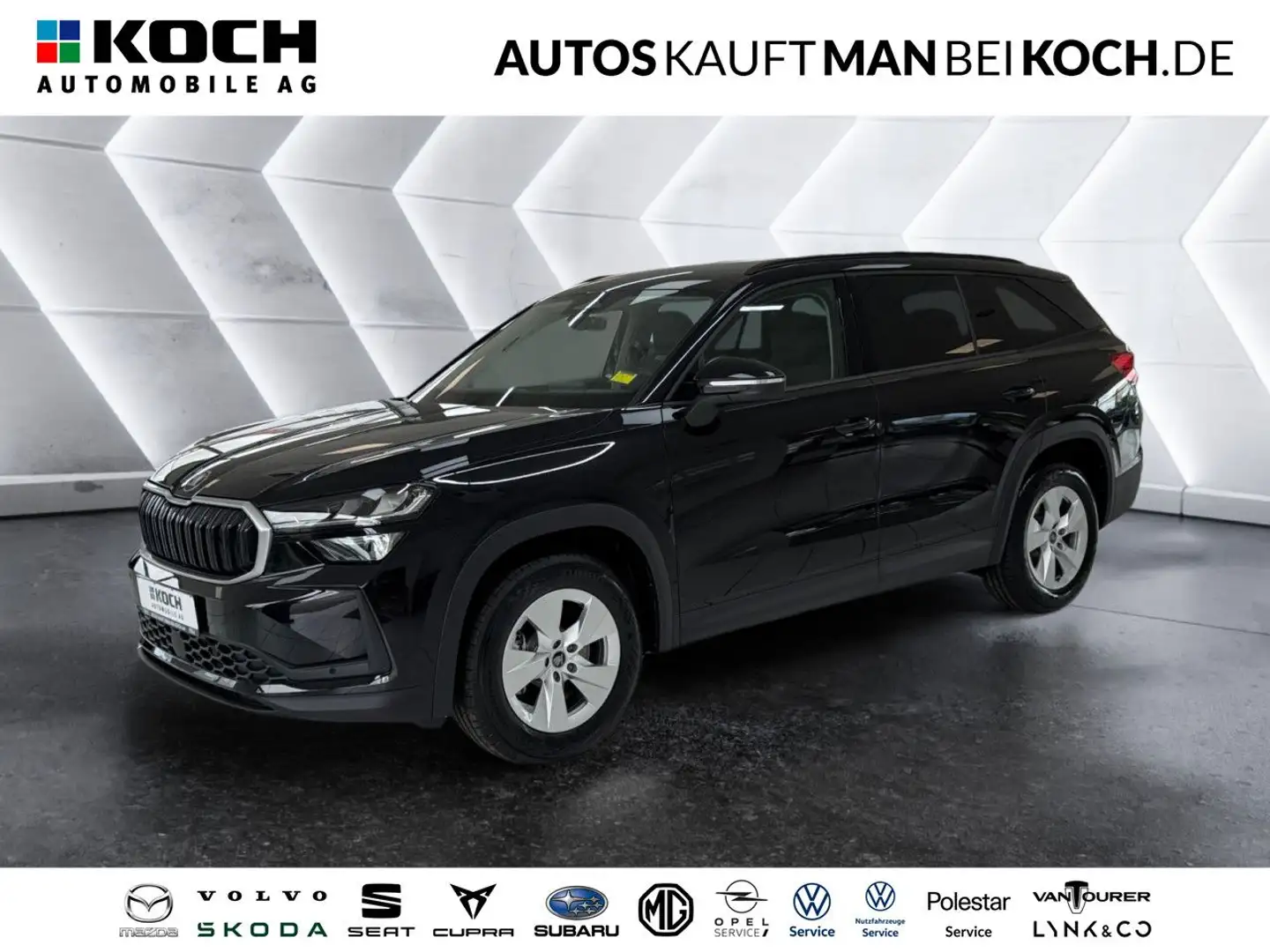 Skoda Kodiaq 1.5 TSI DSG SELECTION 7S LED SH NAVI KAM Schwarz - 1