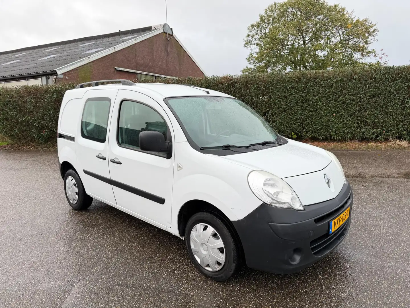 Renault Kangoo Express 1.6 BENZINE - GRIJS KENTEKEN - MARGE Wit - 1