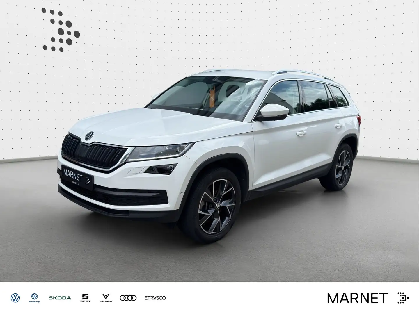 Skoda Kodiaq Style 2.0 TDI DSG 4x4* Navi*AHK*El.Heckkl Blanc - 1