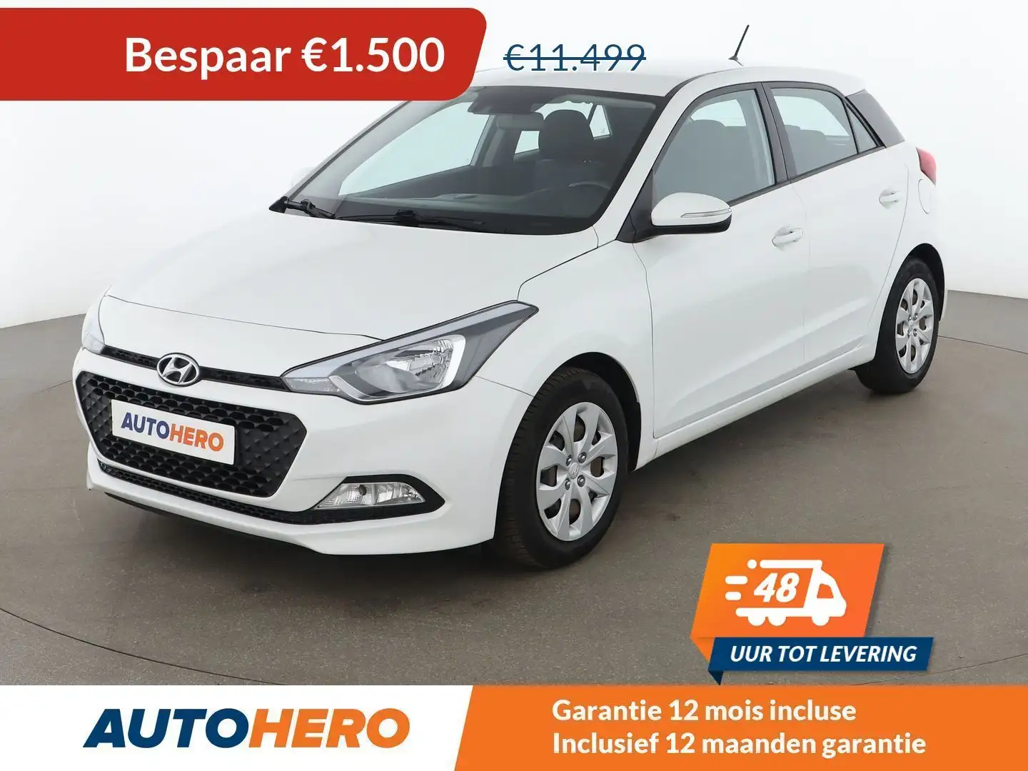 Hyundai i20 1.2 Classic Blanc - 1
