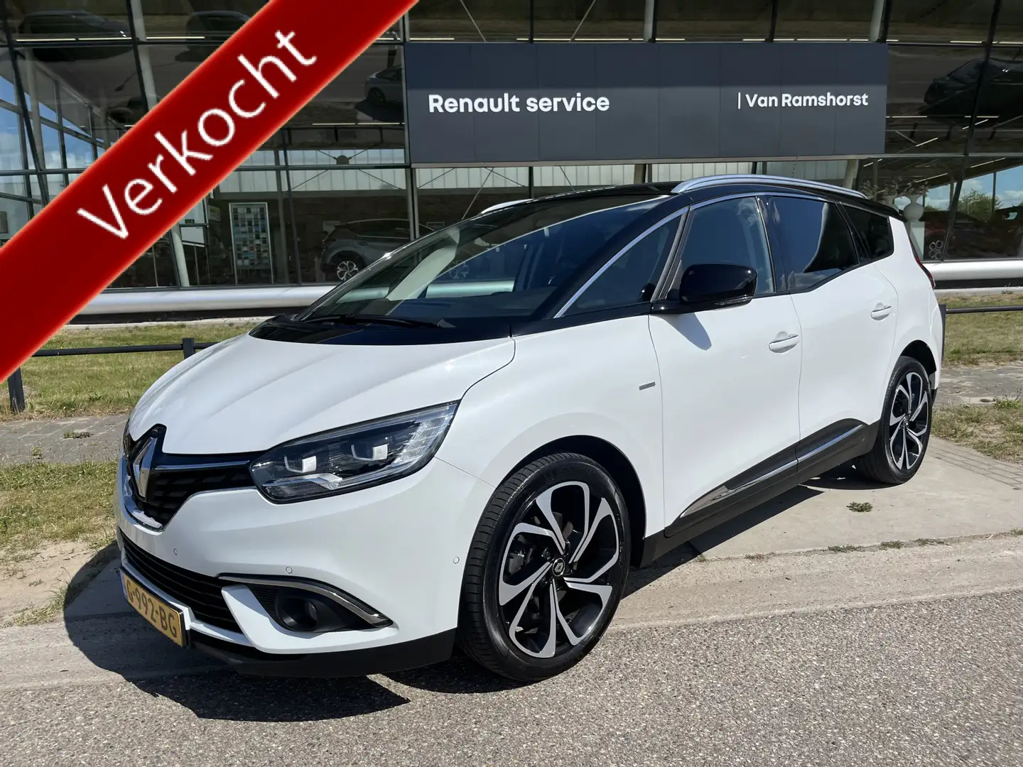 Renault Grand Scenic 1.3 TCe 140pk Bose / 1e Eigenaar / Dealer onderhou Wit - 1