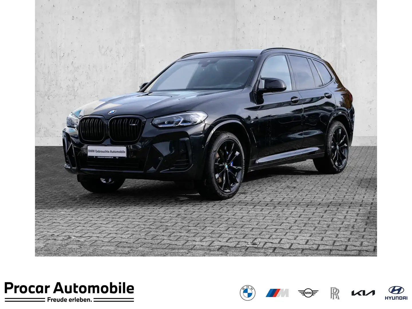 BMW X3 M 40d 20" M DA Sthzg PA RFK HuD Laser Schwarz - 1