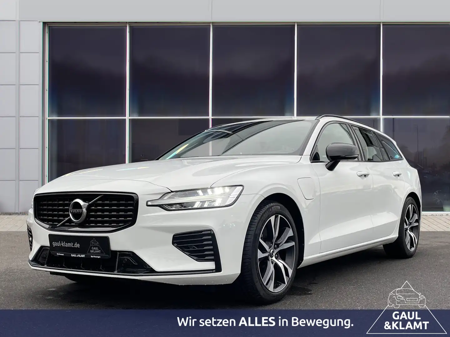 Volvo V60 T6 AWD R-Design Expression #Plug-In Hybrid Weiß - 1
