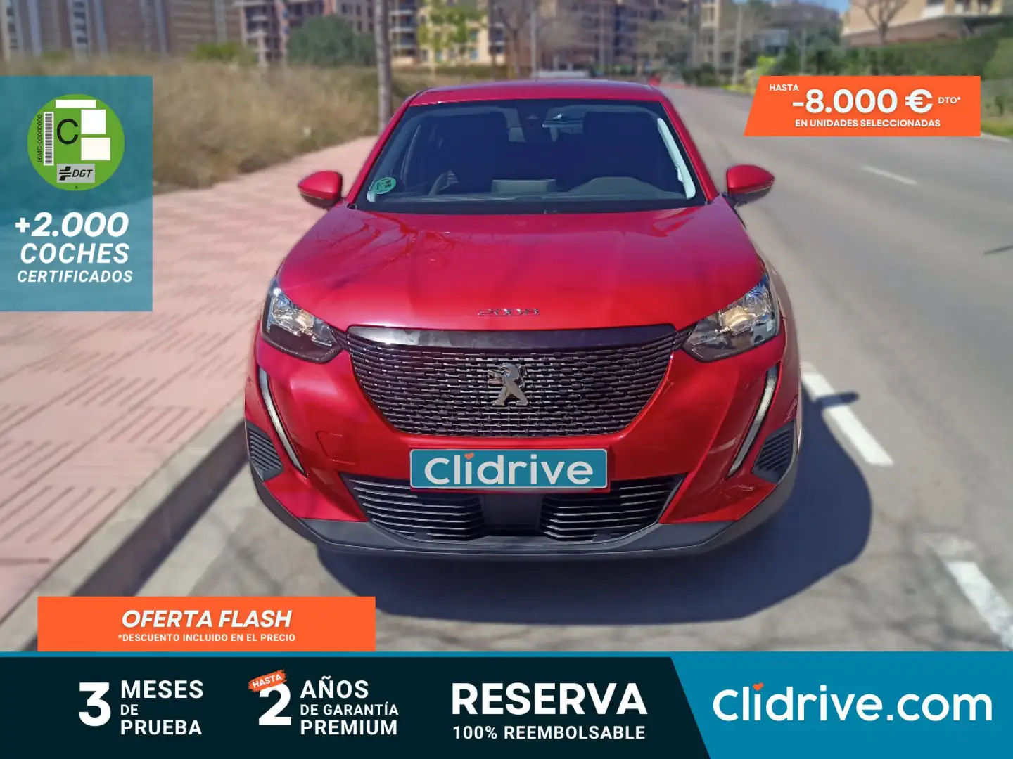 Peugeot 2008 Active BlueHDI 81kW (110CV) Rojo - 1