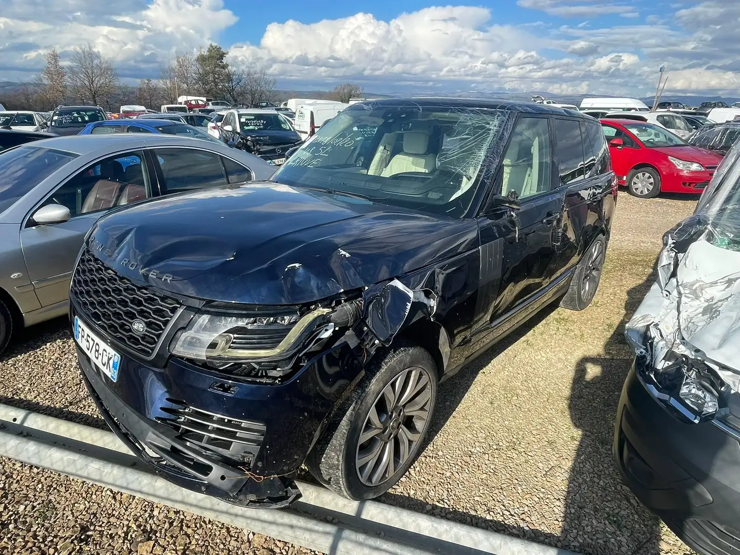 Land Rover Range Rover Mark IX LWB V8 S/C 5.0L 525ch Autobiography /FP578 Bleu - 2
