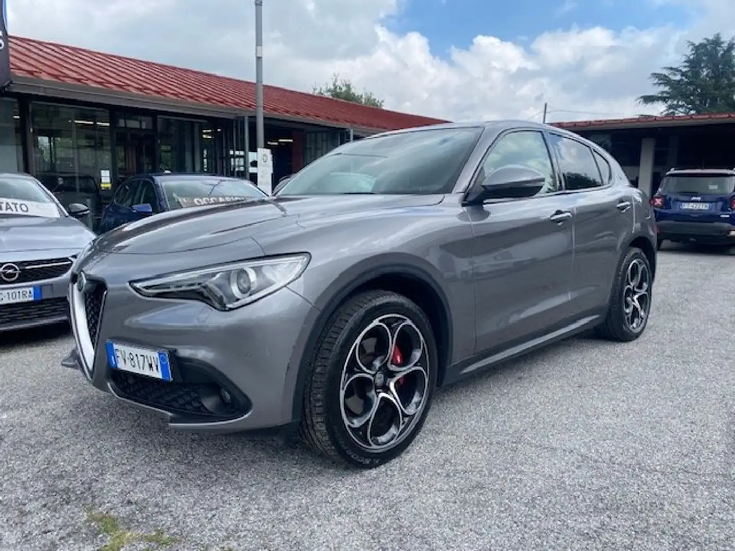 Alfa Romeo Stelvio 2.2 LUSSO JTDM Q4 210CV AUTO - 24 MESI GARANZIA Gris - 2