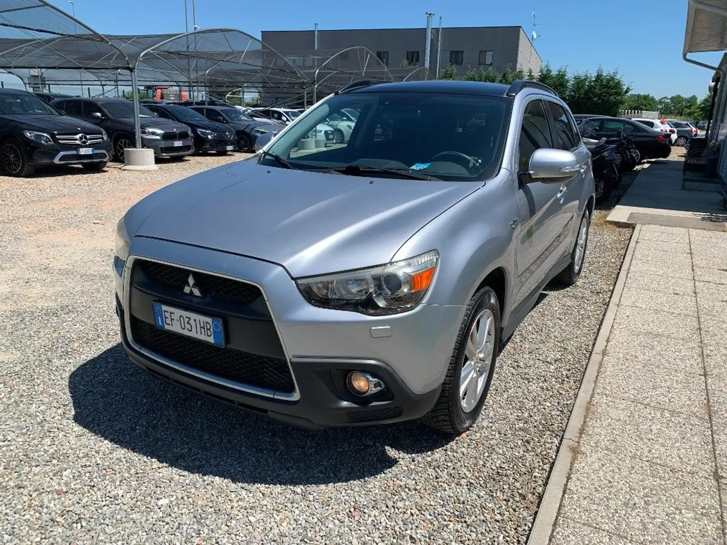 Mitsubishi ASX 1.8 DI-D 150 CV 4WD Intense ClearTec Panoramic Grigio - 1
