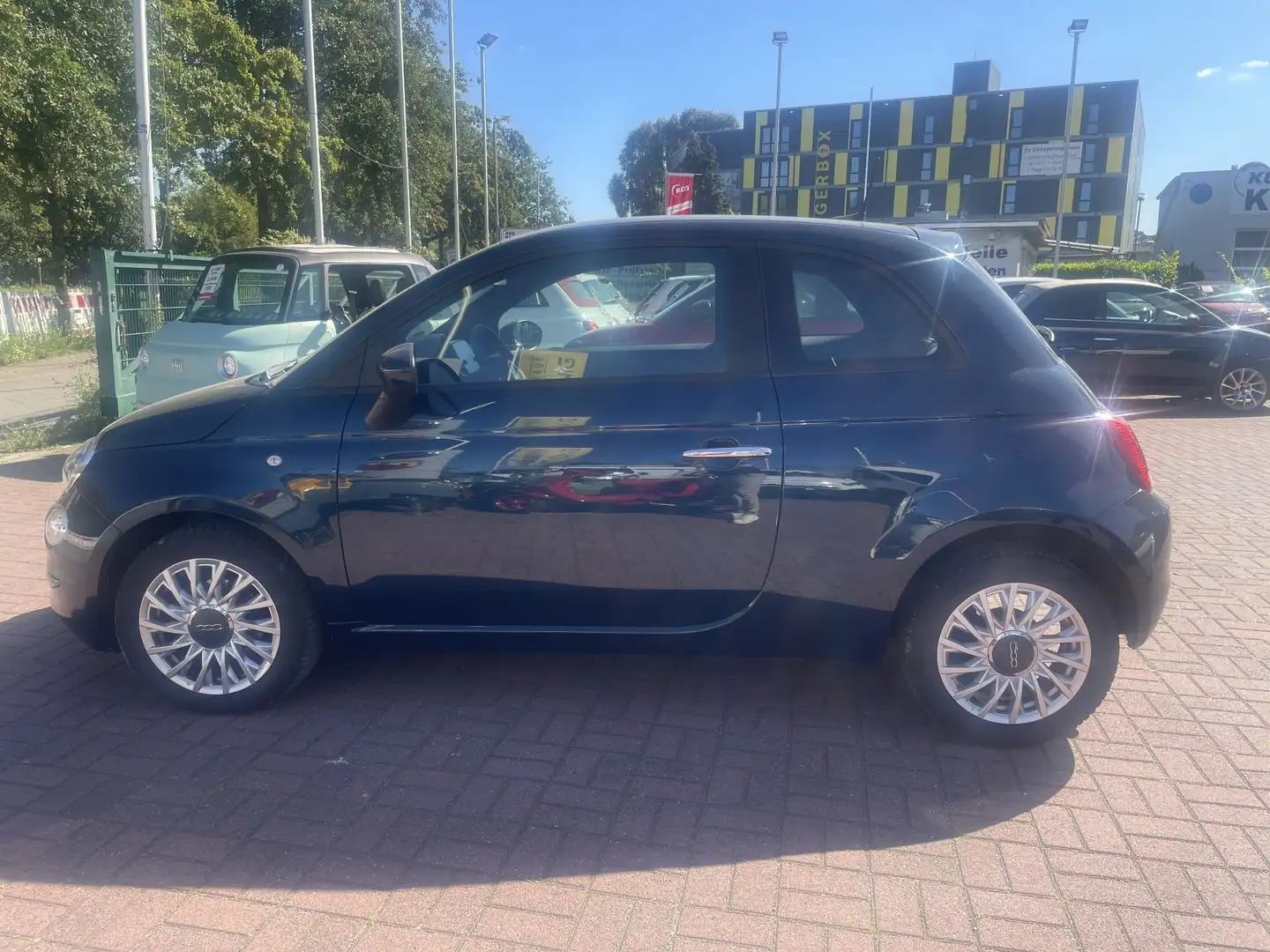 Fiat 500 1.0 Lounge*Klima & Sound*Allwetterreifen Blau - 2