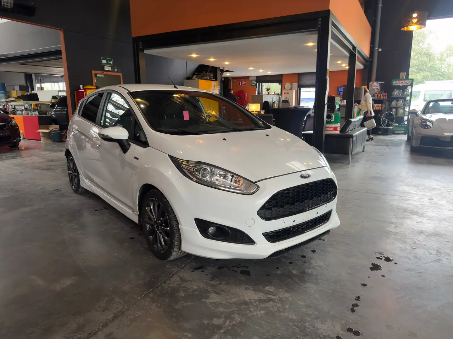 Ford Fiesta Fiesta 1.0 EcoBoost ST-Line S/S Blanc - 1