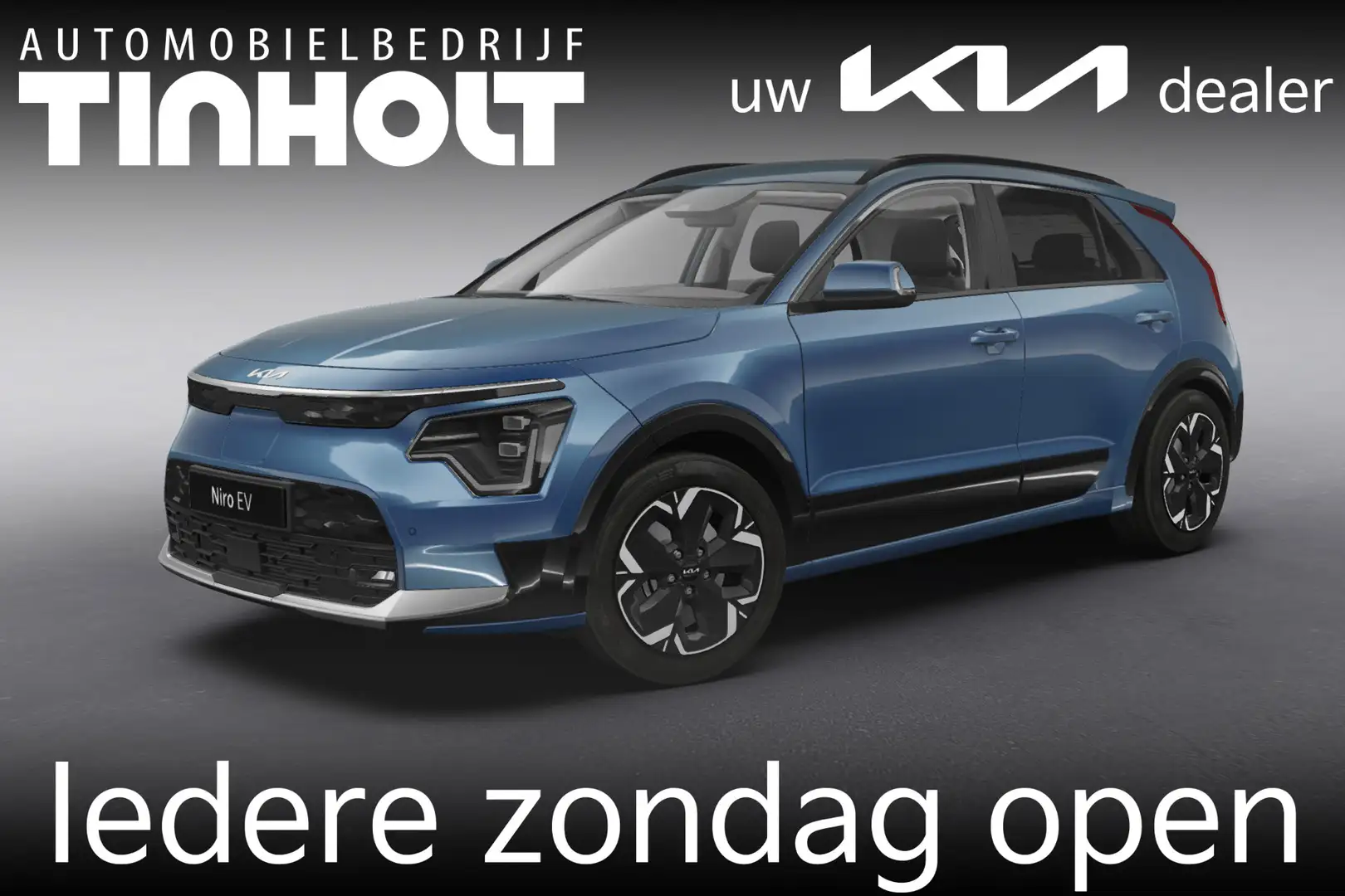 Kia e-Niro EV Air 64.8 kWh - Direct uit voorraad leverbaar - Blauw - 1