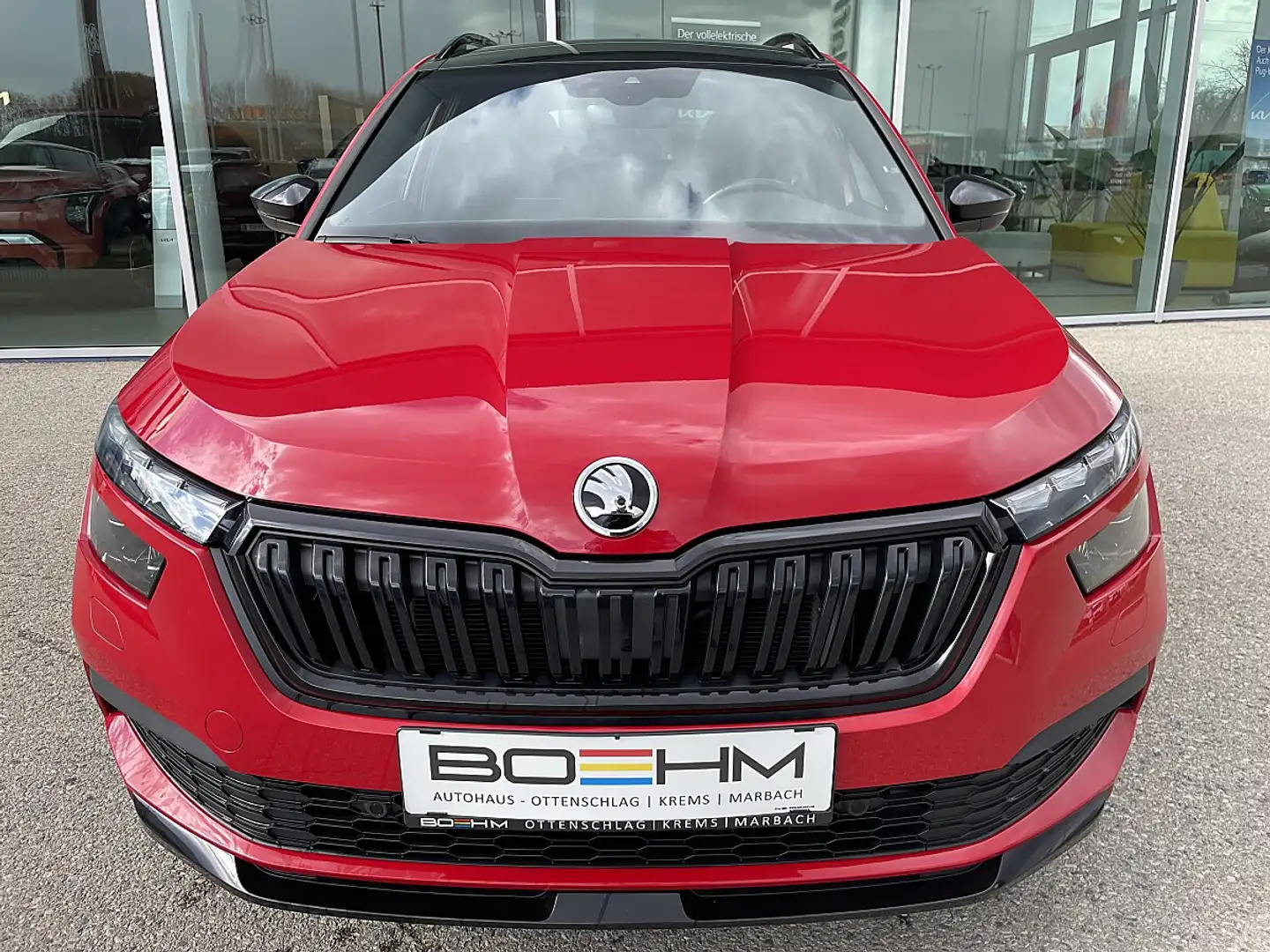 Skoda Kamiq 1,6 TDI Monte Carlo Rot - 2
