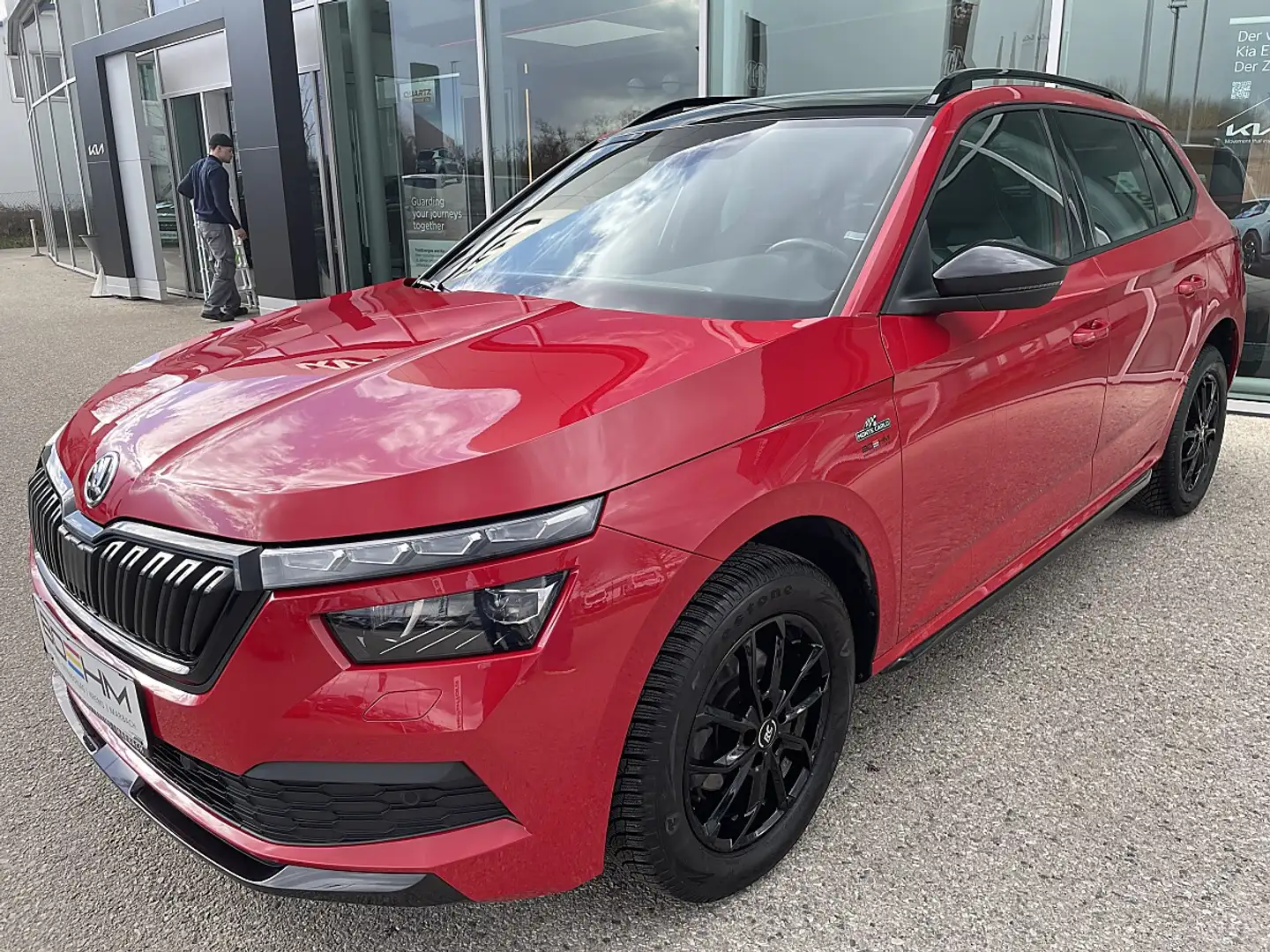 Skoda Kamiq 1,6 TDI Monte Carlo Rot - 1