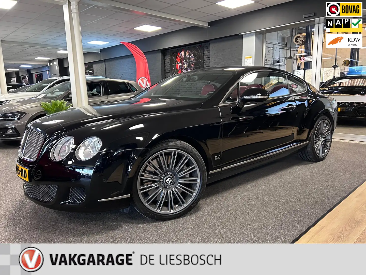 Bentley Continental GT 6.0 W12 Speed series 51 | 610 pk | boeken en histo Negro - 1