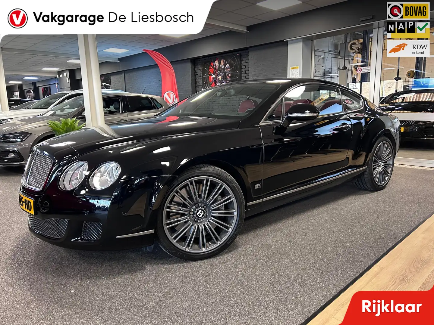 Bentley Continental GT 6.0 W12 Speed series 51 | 610 pk | boeken en histo Zwart - 1