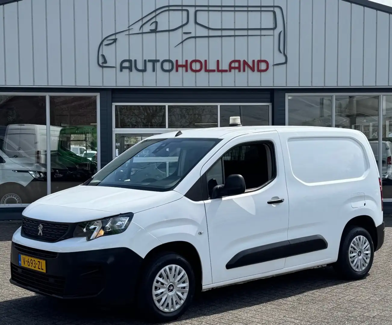 Peugeot Partner 1.6 HDI 55KW 75PK EURO 6 AIRCO/ SCHUIFDEUR/ PARKEE Blanco - 1