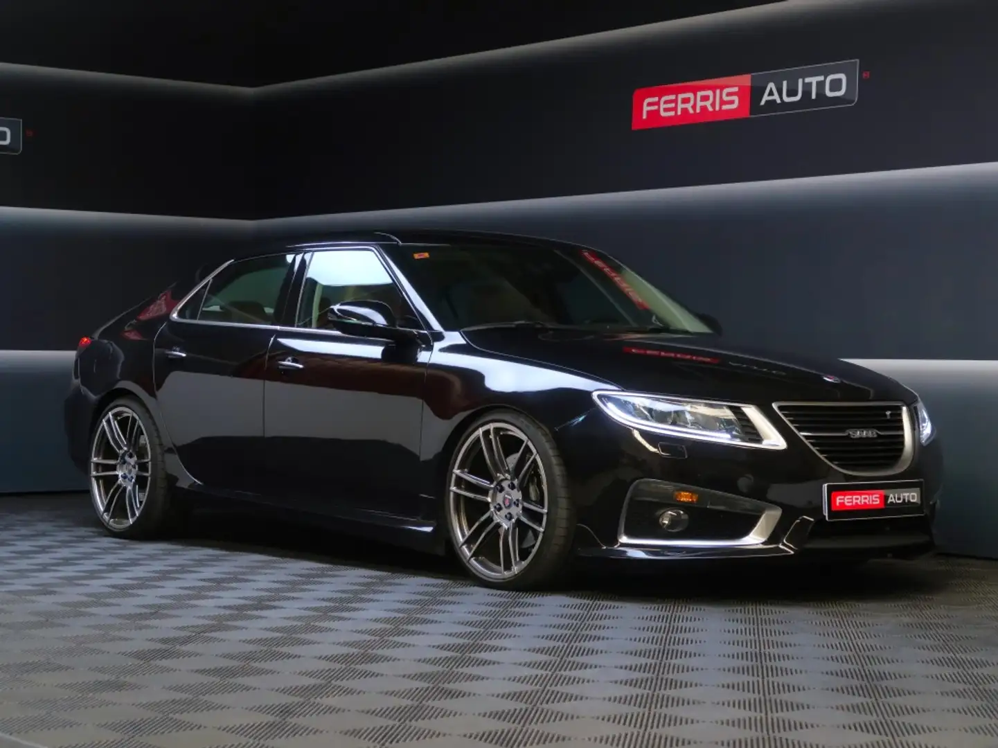 Saab 9-5 Sedán 2.8T Aero XWD Aut.6 Zwart - 2