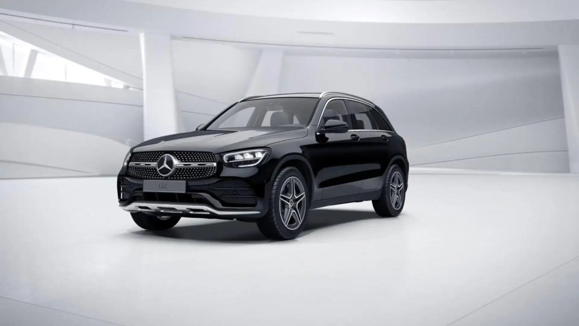 Mercedes-Benz GLC 300 d 4M +KAMERA+MBUX+AMG+NAVI+AHK+AUT+SHZ Noir - 1