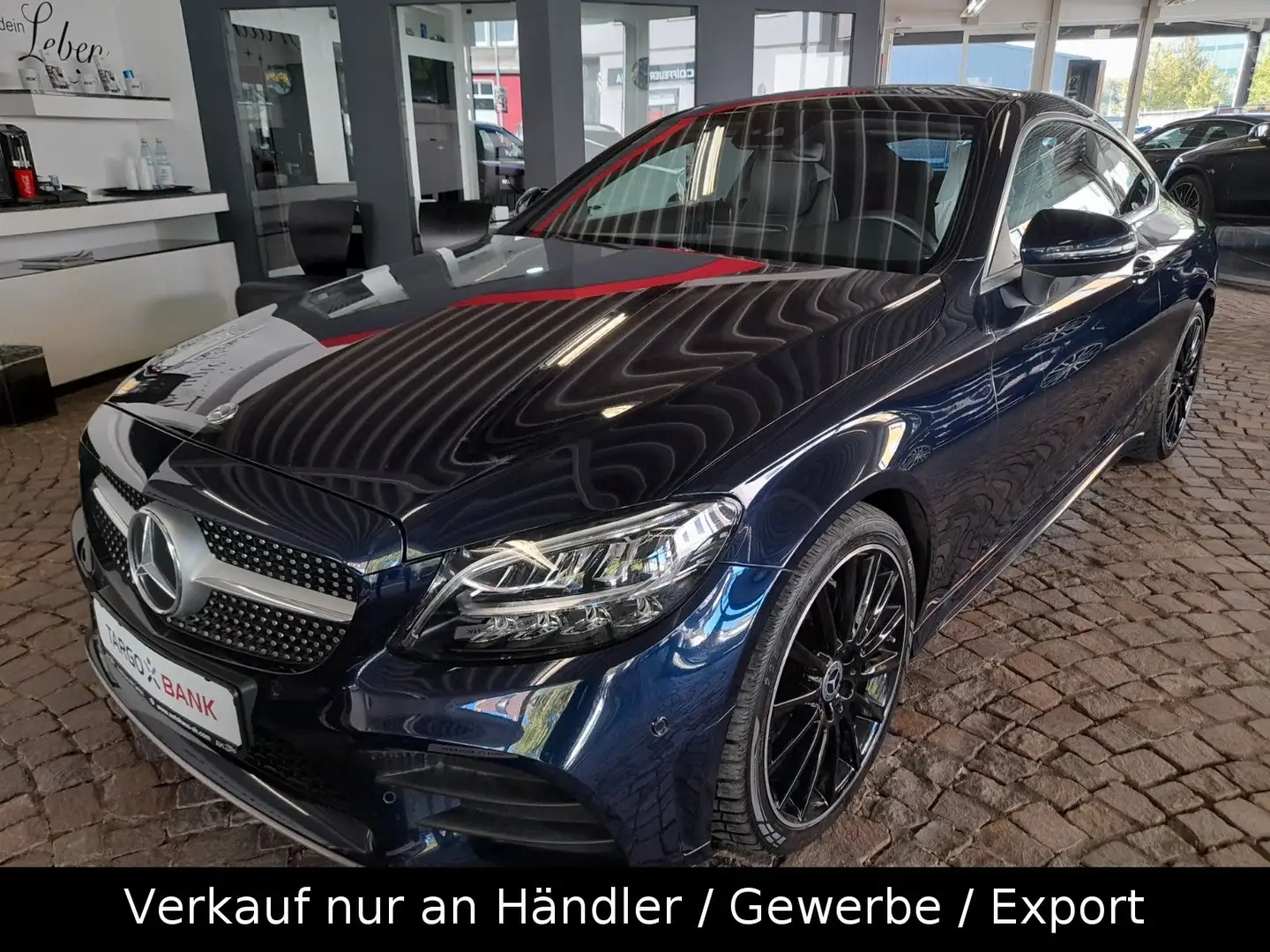 Mercedes-Benz C 220 d Coupe  AMG-Line Blau - 1