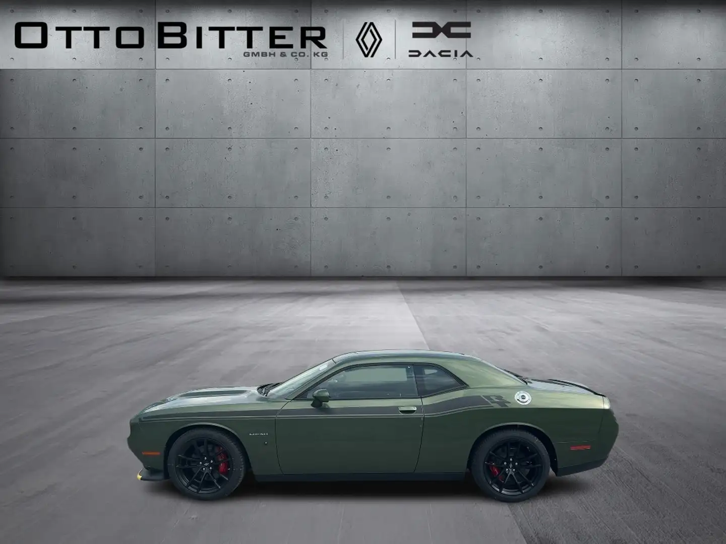Dodge Challenger R/T 5.7L V8 RT  BLACK/PERFORMANCE/VOLL Groen - 2