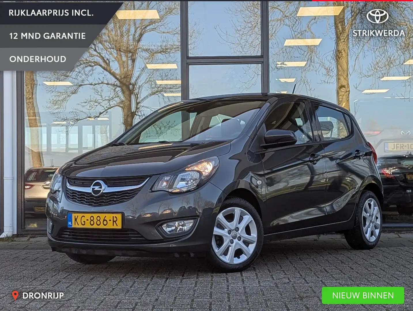 Opel Karl 1.0 ecoFLEX Edition | Airco | Cruise Control | Ele Gris - 1