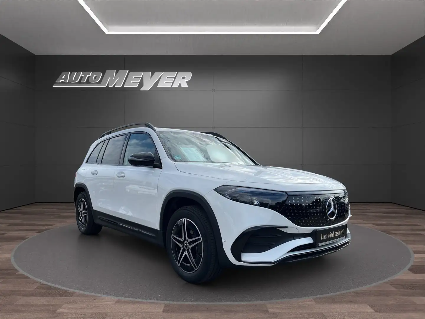 Mercedes-Benz EQB 300 4M AMG ADV PLUS+NIGHT+AHK+DISTR+HUD+BURM Bianco - 2